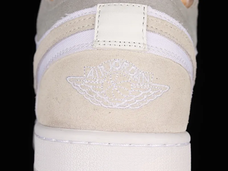 All categories Air Jordan Jordan series basketball shoes Air Jordan 1 Low Z version Air Jordan 1 Low "White and Phantom" AJ1 Joe 1 rice white retro culture and leisure sports sneakers DN1635-100